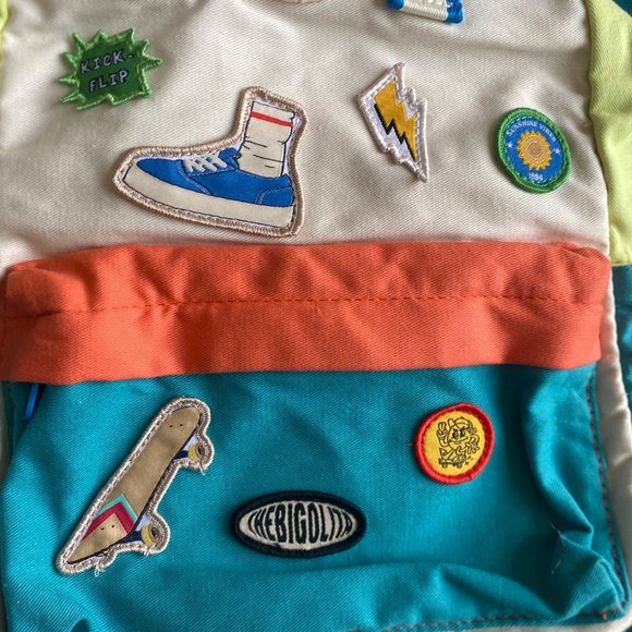 NWT Zara Kids Patch Backpack - Picture 9 of 11